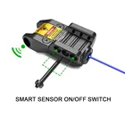Интеллектуальный переключатель, перезаряжаемый, субкомпактный, тактический, искусственное оружие, зеленая лазерная указка