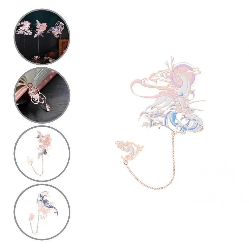 

Устойчивая к ржавчине прочная вырезанная ретро-закладка в китайском стиле для школы