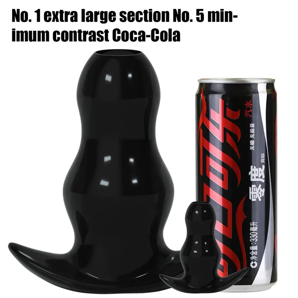 DINGYE Hollow Anal Plug Dilator Soft Speculum Enema 5 Sizes Sex Toys For Woman Men Butt Prostata Massager Masturbation | Красота и