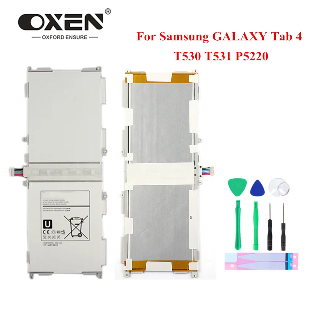 OXEN EB BT530FBC планшетный аккумулятор для Samsung GALAXY Tab 4 10 1 &quotSM T530 SM T531 T533 P5220 T537 Bateria