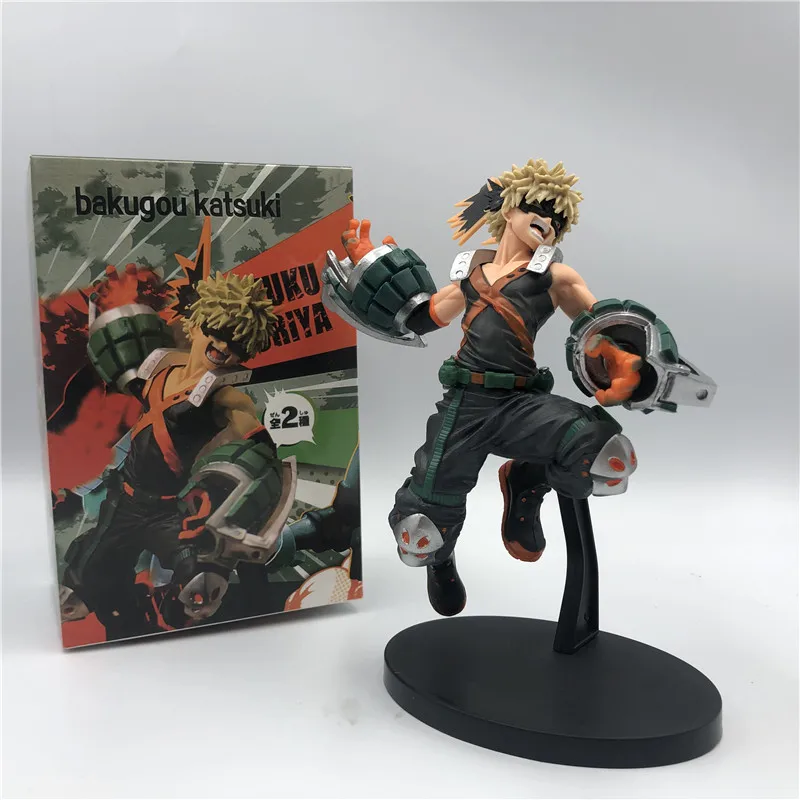 

My Hero Academia Todoroki Shoto Izuku Midoriya Deku Bakugou Katsuki 3th Ver. PVC Action Figure No Hero Collectible Model