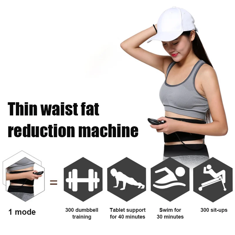 

Hot Electric Slimming Belt Weight Lose Vibration Massage Fat Burning Belt for Men Women DO2