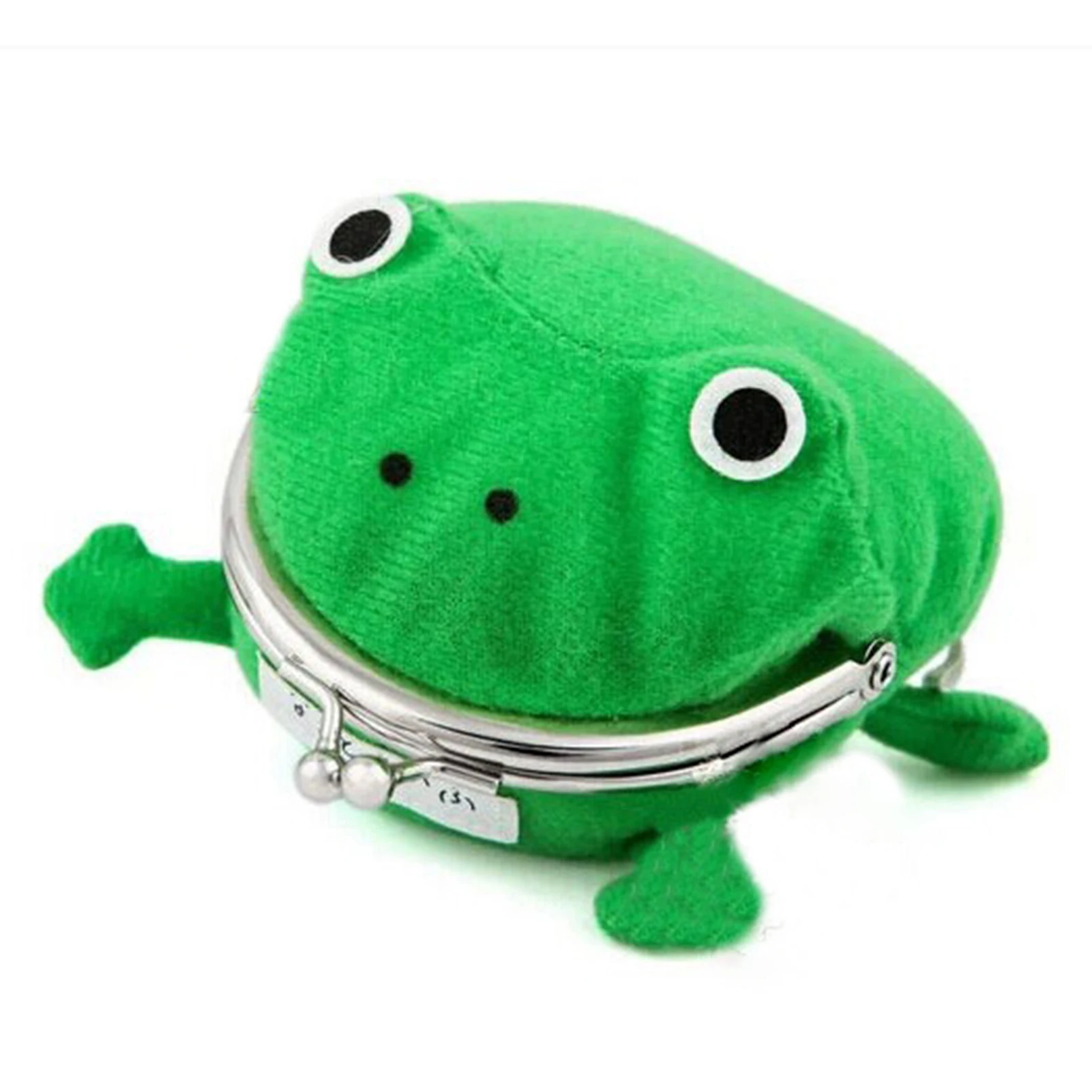 

Cute Green Frog Coin Bag Cosplay Props Plush Toy Purse Wallet Funny Gift Cosplay Anime Plush Toy Fashion Coin Wallet