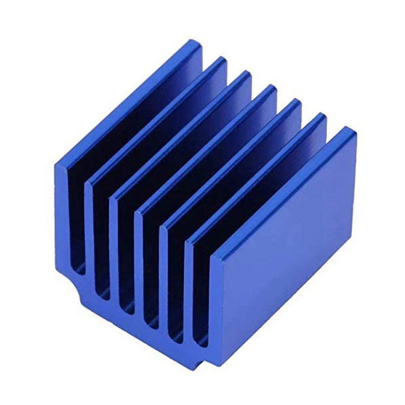 

Алюминиевый радиатор IC, модуль охлаждения шагового двигателя, подходит для материнской платы, модуль 3D-принтера, радиатор, 10 шт.