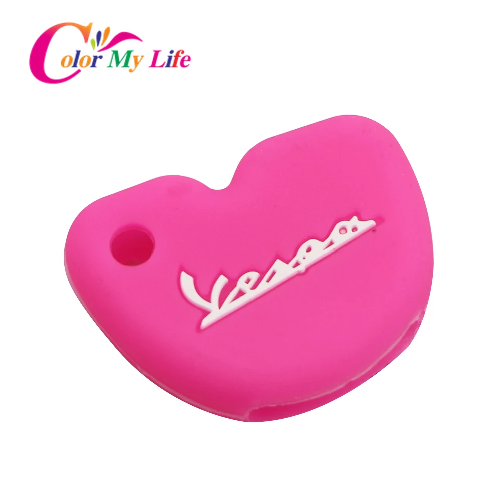 Силиконовый чехол для ключей от машины Защитные чехлы Vespa Enrico Piaggio GTS300 LX150 Fly 125 3vte