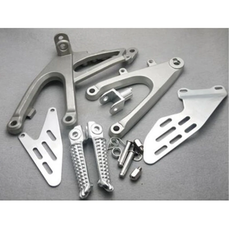 

Front Footpegs Foot Pegs Footrest Pedals Bracket Footrest for Yamaha Yzf R1 Yzfr1 R 1 2007-2008 2007 2008 07-08 07 08 Motorcycle