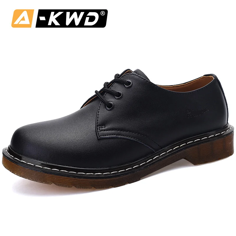 Черный Модная обувь г. Мужские полуботинки на шнуровке Soulier Homme, большие размеры 35-45, износостойкие мужские лоферы, обувь для спилок - Цвет: Черный