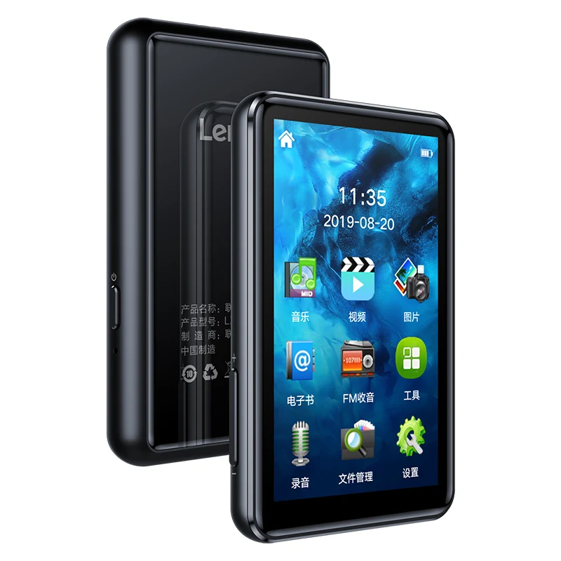 Mp3-плеер Lenovo BT5.0 3 дюйма 8 ГБ IPS LRC 1080P | Электроника