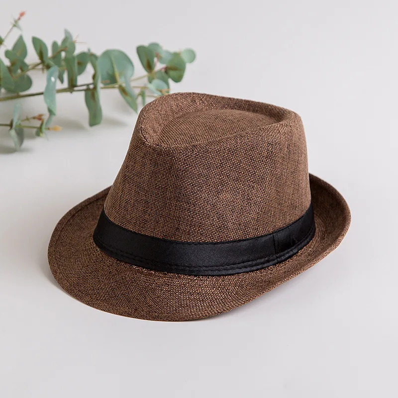 

Шляпа-федора трлби для мужчин и женщин, модная Классическая Федора с широкими полями, в винтажном стиле, средняя ширина, весна-лето