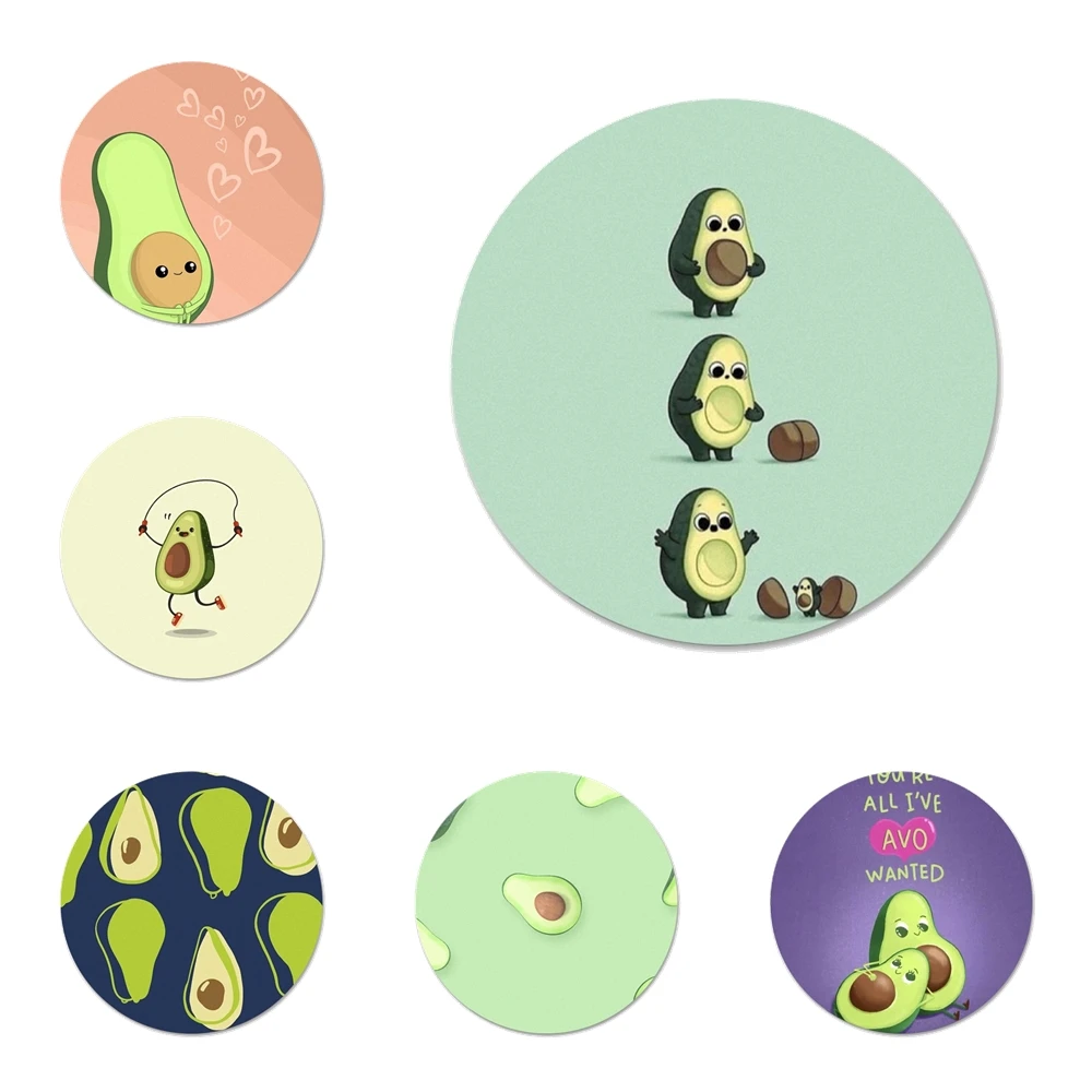 Значки с авокадо значки металлические для телефона | Дом и сад