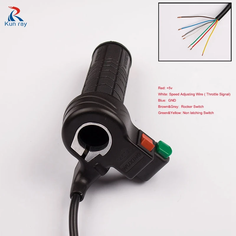 Wuxing Поворотный руль дроссельной заслонки с передним задним переключателем