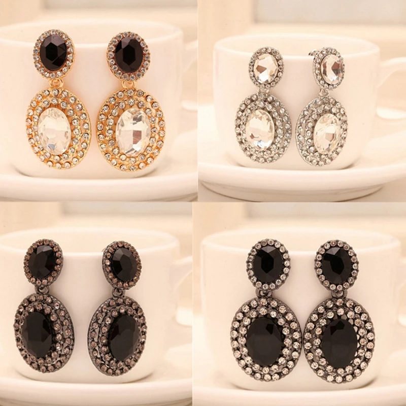 Модные элегантные роскошные висячие серьги в Европейском стиле модные женские