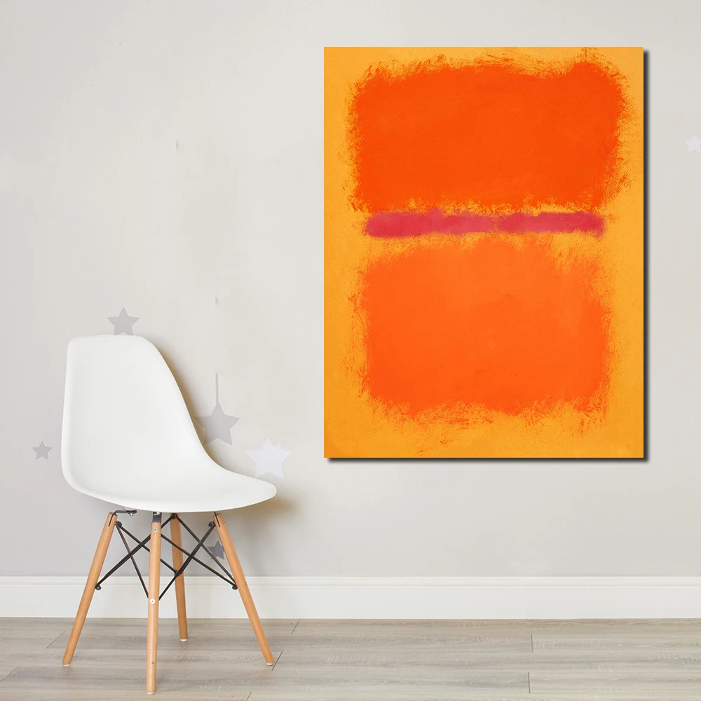 JQHYART настенные картины для гостиной абстрактные mark_rothko Холст Искусство домашний