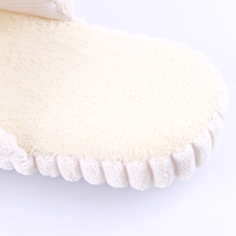 

2020 Autumn Winter Warm Non-Slip Slipper Men Women Cotton-padded Home Slippers Rubber Sole Sewing Indoor Soft Plush Shoes