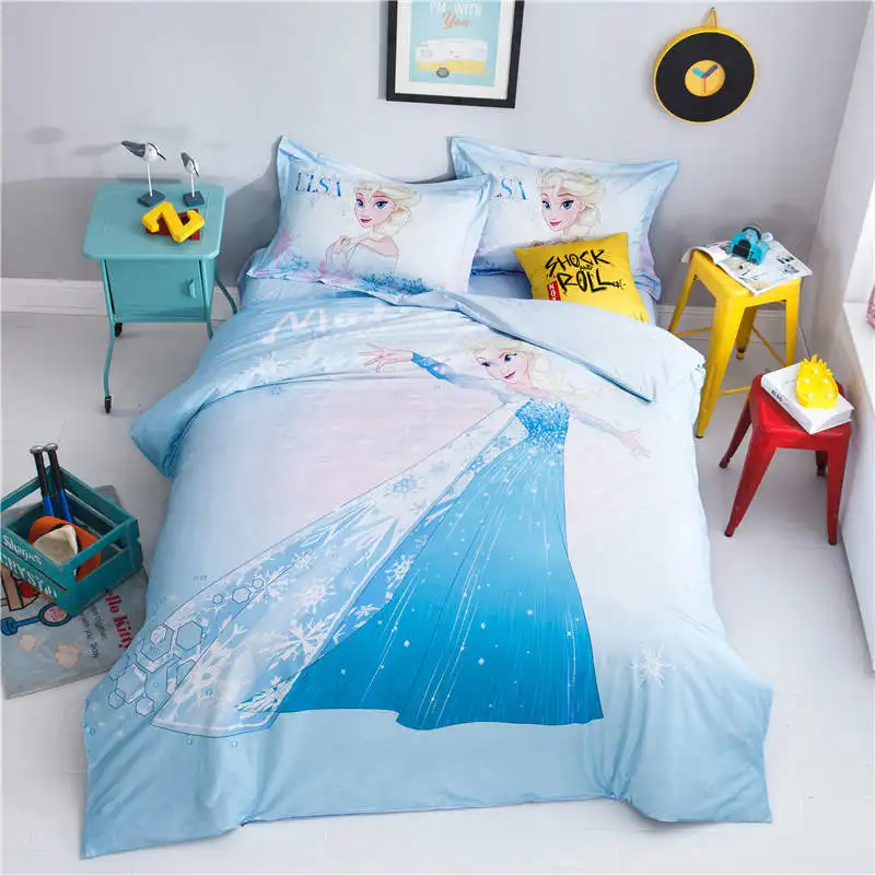 Дисней Замороженные постельные принадлежности набор для детей спальни Декор
