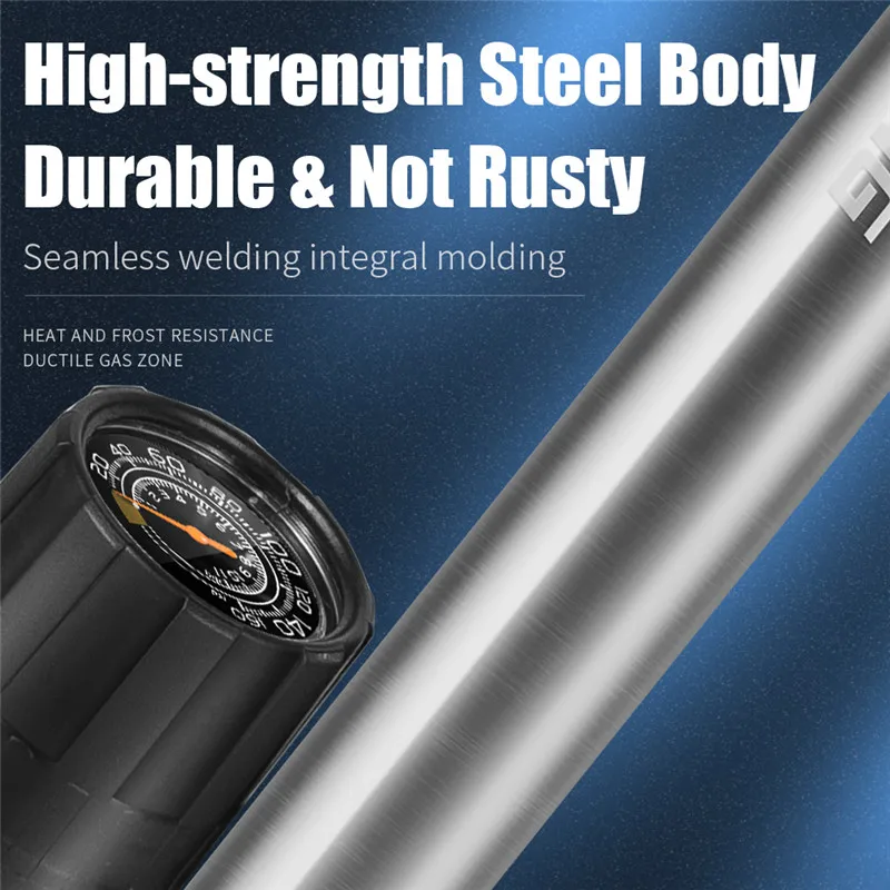 WEST BIKING 160PSI напольный насос для велосипеда измерительный мячик высокого давления