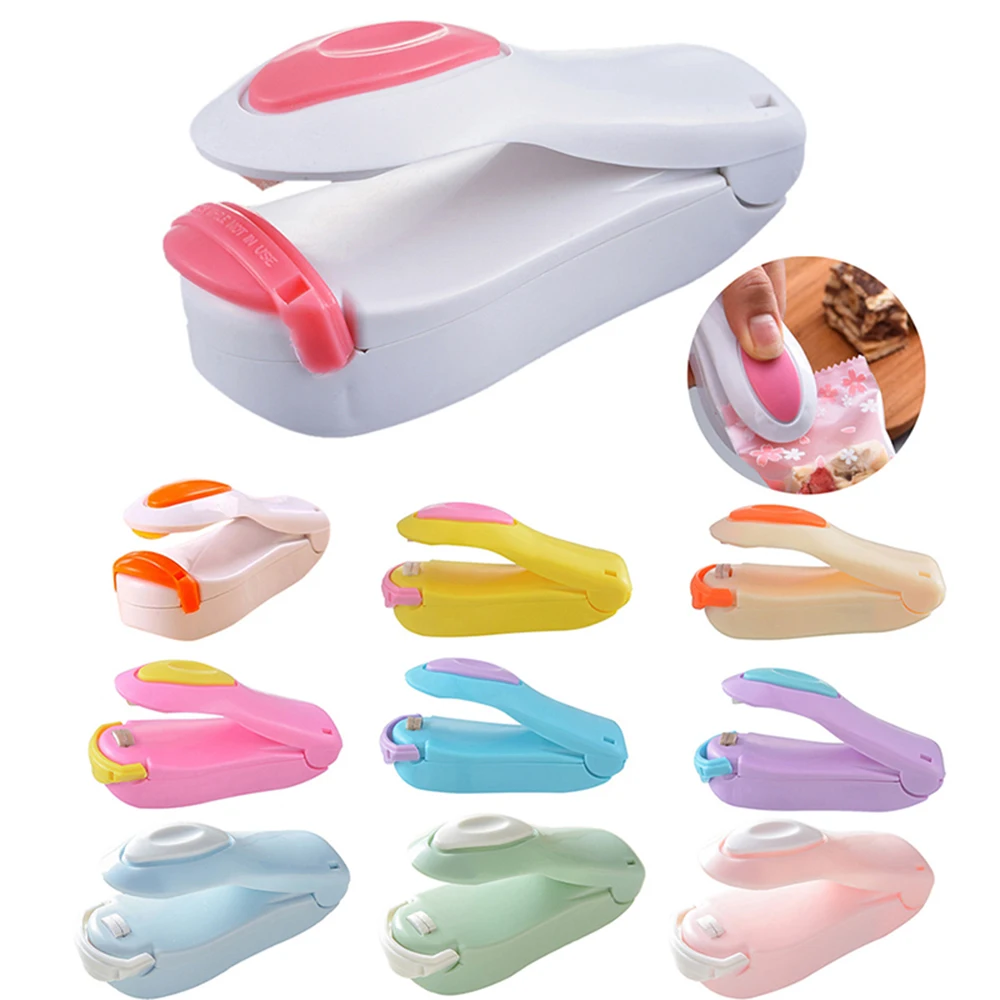 

Kitchen Accessories Tools Mini Portable Food Clip Heat Sealing Machine Sealer Home Snack Bag Sealer Kitchen Utensils Gadget Item