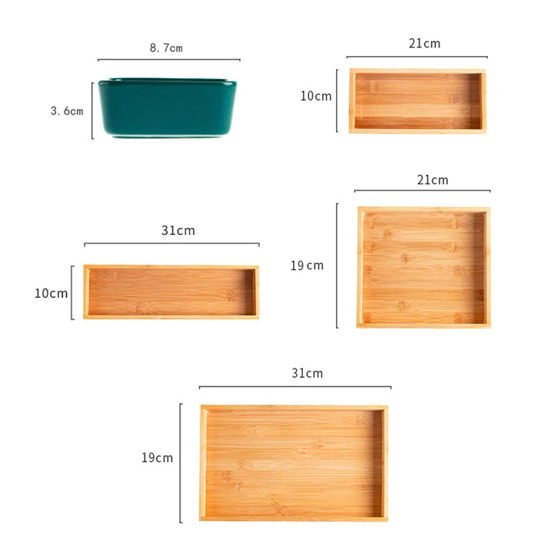 

Fruit Platter Serving Tray Creative Plates Storage Box for Snacks Nuts Desserts Dried Fruit Box Organizer Ceramic Multifunction