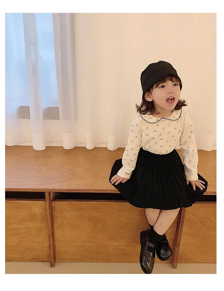 Юбка пачка для девочек Детская одежда Плиссированная юбка Новинка 2020 года Сезон