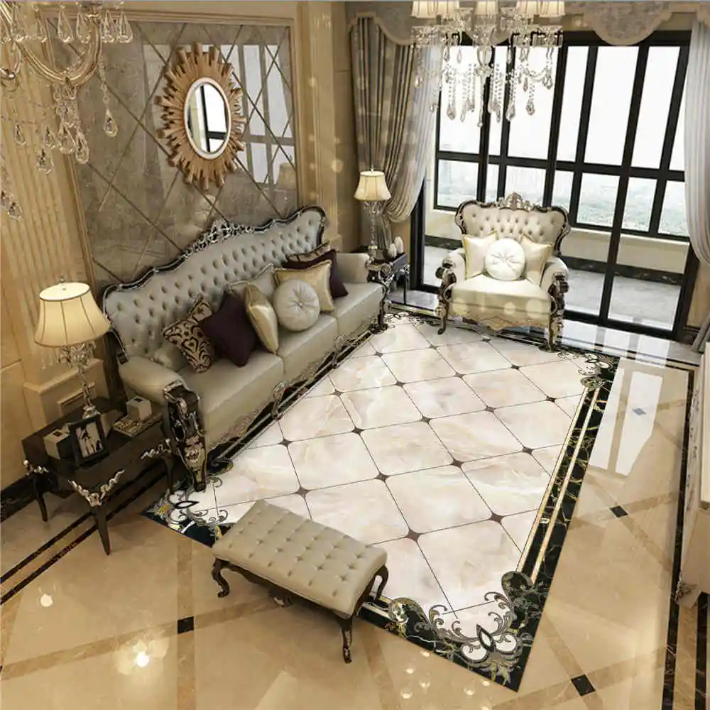 Скандинавский диван ковры фланелевые Противоскользящие коврики для спальни и