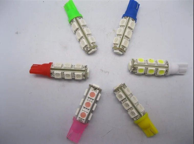 

Led T10-13smd 5050 Three Chip Width Lamp / Driving Light / License Plate Light / Reading Light Car Led Light Led Lights for Car