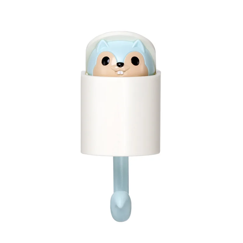 

key holderHook Free Punch Sticky Hook Cartoon Creative Kitchen Wall Coat Hook