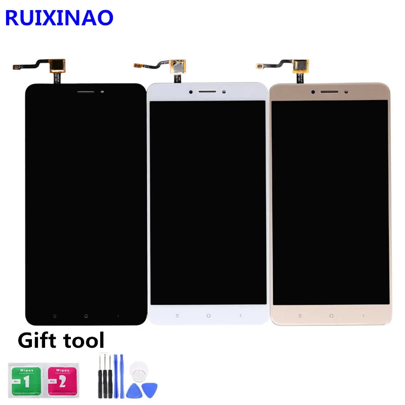 Дисплей IPS LCD 1920x1080 для XIAOMI MI MAX 2 с сенсорным экраном и рамкой для замены.