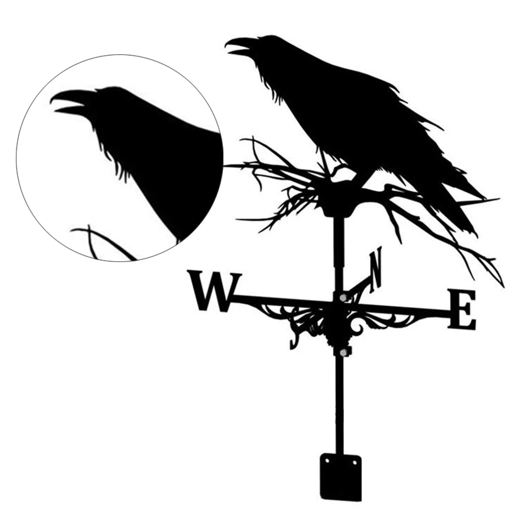 

1pc Weathervane Wind Direction Indicator Garden Professional Roof Decoration