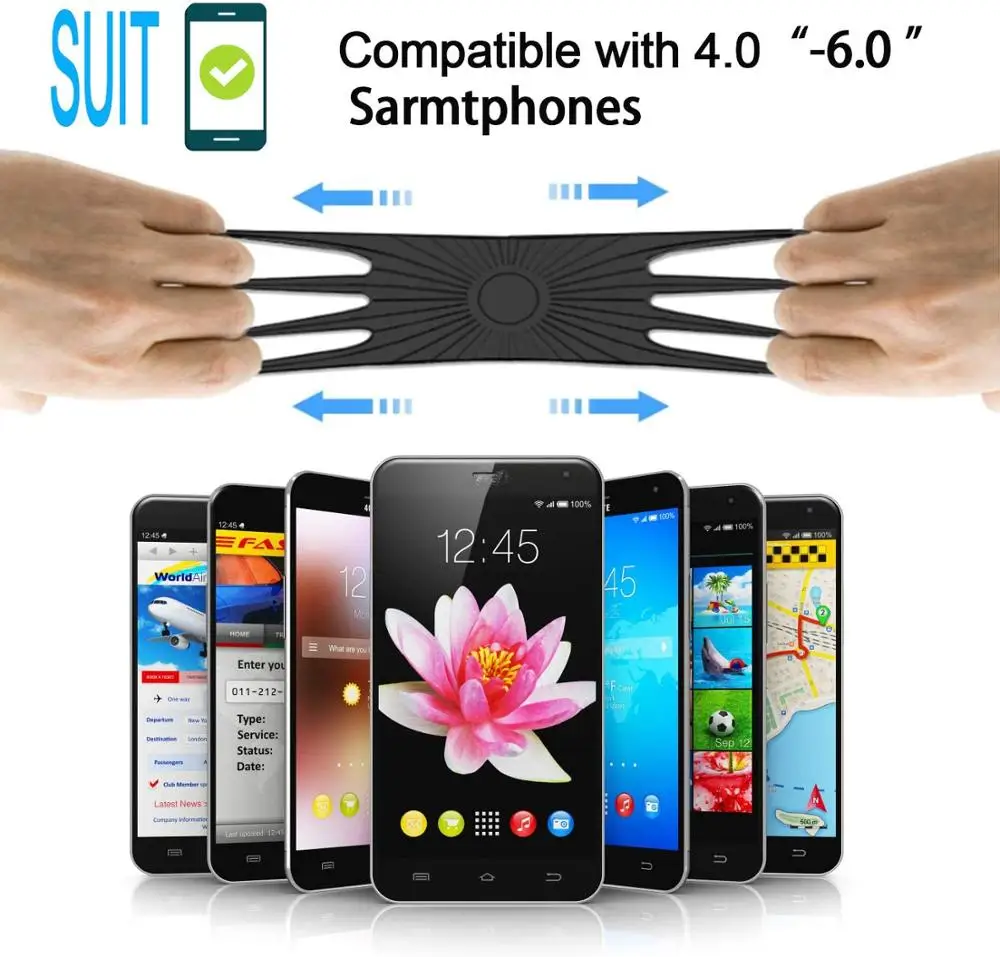 Аксессуары для детской коляски силиконовый держатель телефона Универсальный