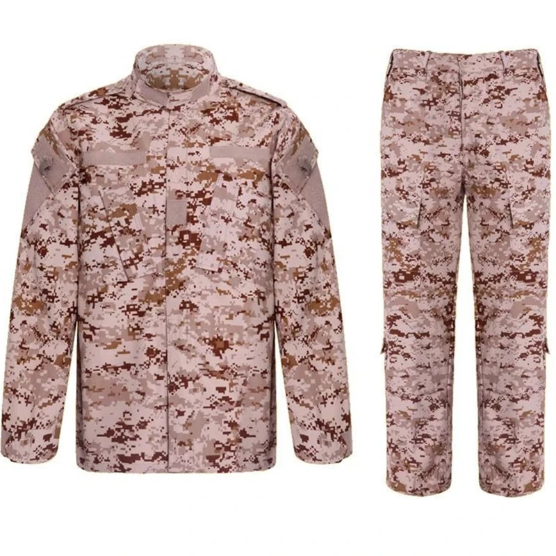 Color 1 set Армейский Камуфляжный мужской костюм плюс тактическая одежда военный солдат пустыня скаутские костюмы для мужчин Экипировка мужская одежда унисекс - Цвет: Color 1 set