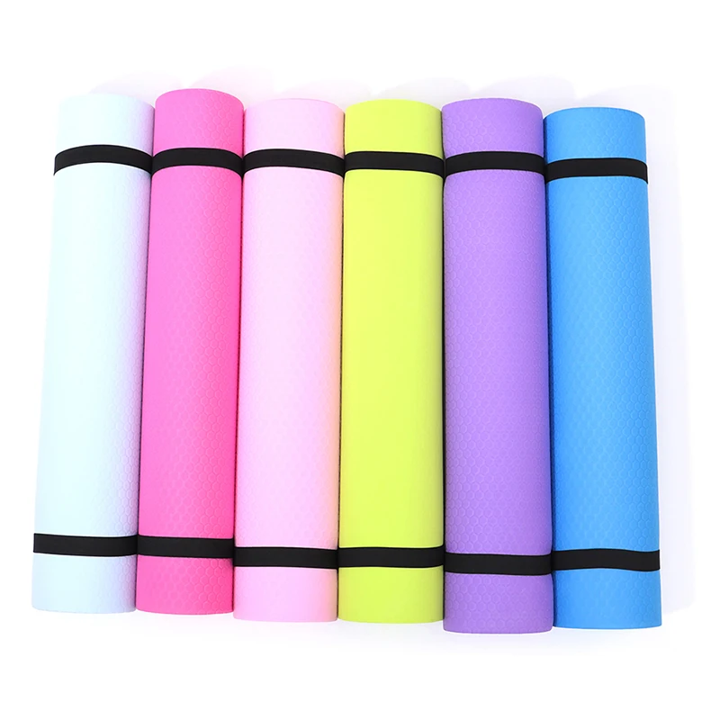 

1Pcs Good Quality Yoga Mat Non Slip Carpet Mat For Beginner Environmental Fitness Gymnastics Mats 6 Colors