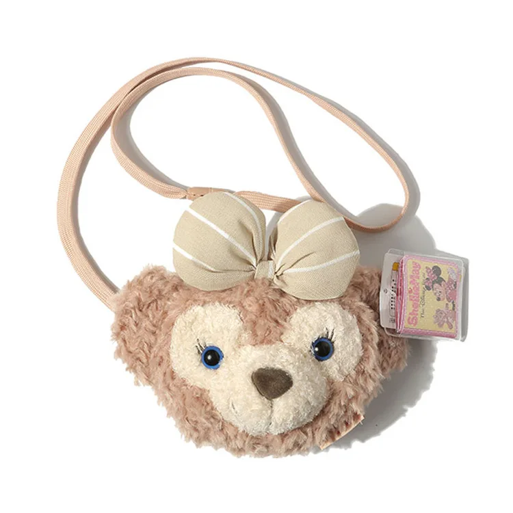 Плюшевые сумки Disney Bear Duffy Stella ShellieMay милый плюшевый рюкзак Наплечные подарки для