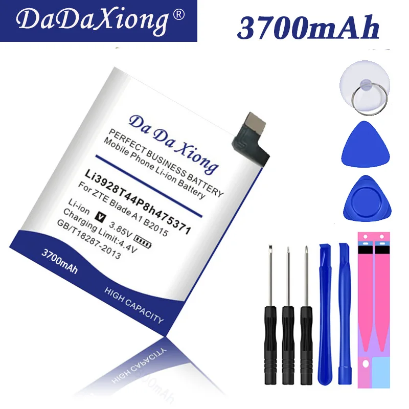 Аккумулятор Da Xiong 3700 мАч Li3928T44P8h475371 для ZTE Blade A1 B2015 C880 C880A C880S AXON Mini Xiaoxian 3 батарея