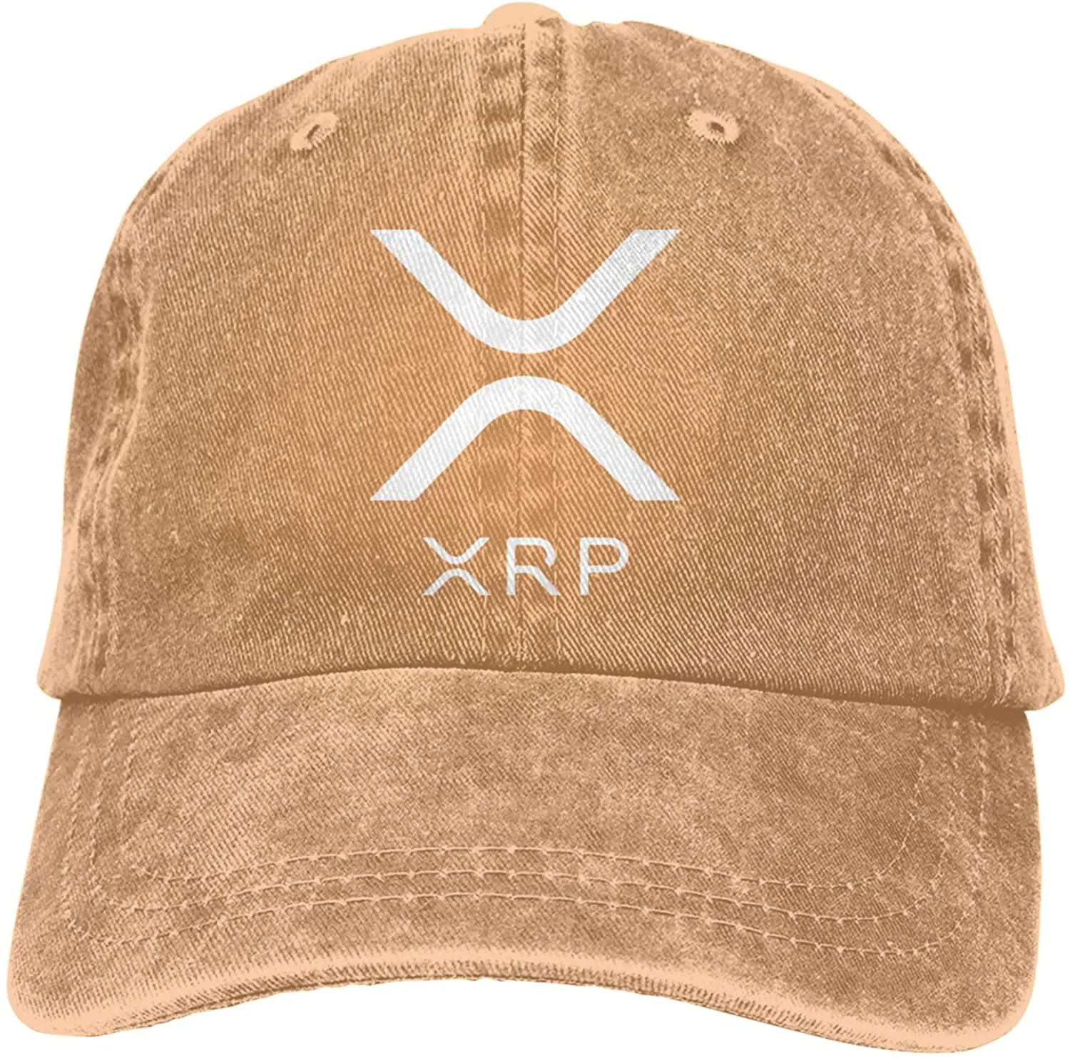 

Xrp Ripple Denim Dad Hat Cotton Classic Baseball Cap Jeans Casquette Adjustable Trucker Caps