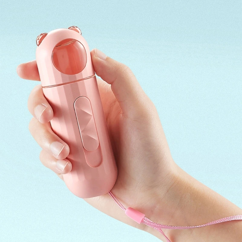 

Mini Facial Mister Portable Sprayer USB Rechargeable Nano Spray Humidifier for Moisturizing Face Water Spa Skin Care