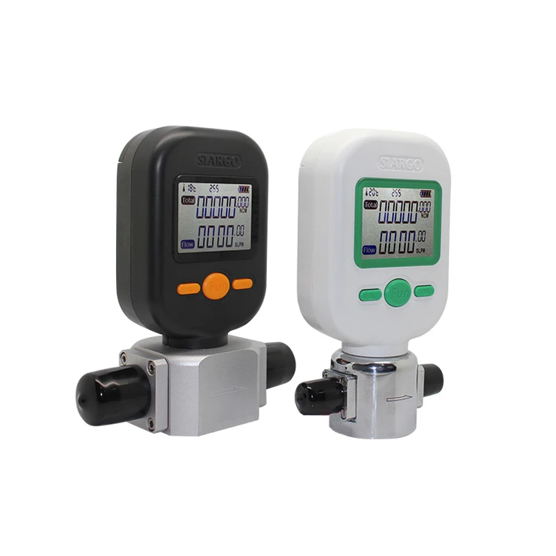 MF5706 (0-10L/25L) MF5712 (0-200L) Gas Mass Flow Meter Compressed Air Nitrogen Oxygen Argon Carbon Dioxide Digital Flowmeter | Инструменты