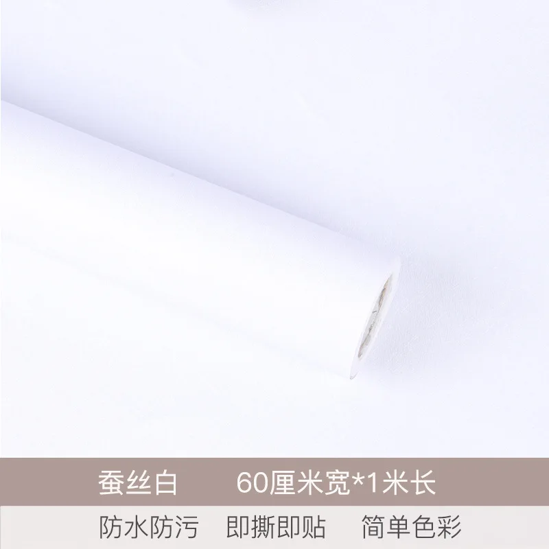 Самоклеящиеся обои из шелка и ПВХ наклейки для ремонта мебели водонепроницаемые