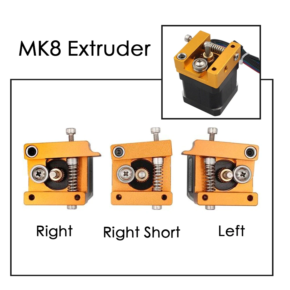 Алюминиевый сплав блок MK8 экструдер для Makerbot 1 75 мм нити 3D принтеры части