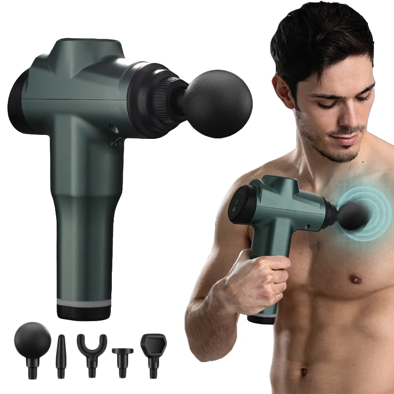 

Boost Massage Gun Fascia Gun Muscle Relaxer Impact Gun Exercise Recovery Cervical Massager Deep Muscle Silent Therapy