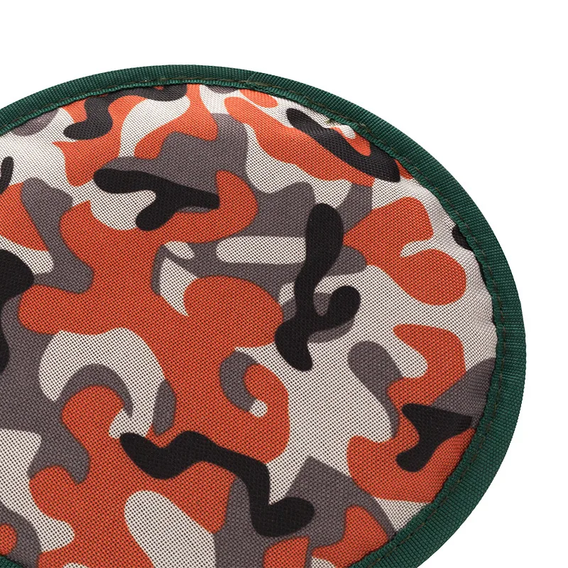 

Funny Camouflage Flying Disc Dog Chew Toy For Dog Toy Tooth Clean Training Puppy Dog Products Pet Toys Accessories Supplies item