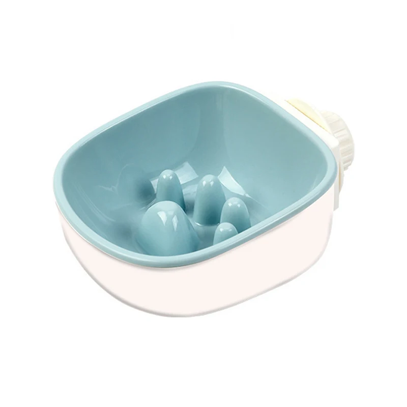 Медленная миска для еды медленная кормушка корма собак жесткая пластиковая