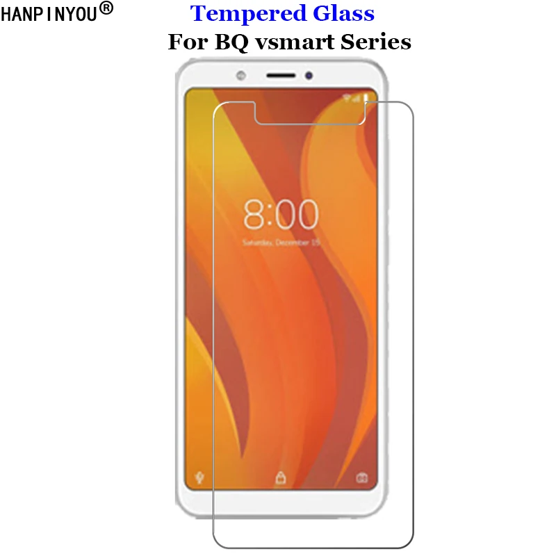 Закаленное стекло 9H 2.5D для BQ vsmart Joy 1 2 3 Plus / Star Премиум Защитная пленка экрана Active