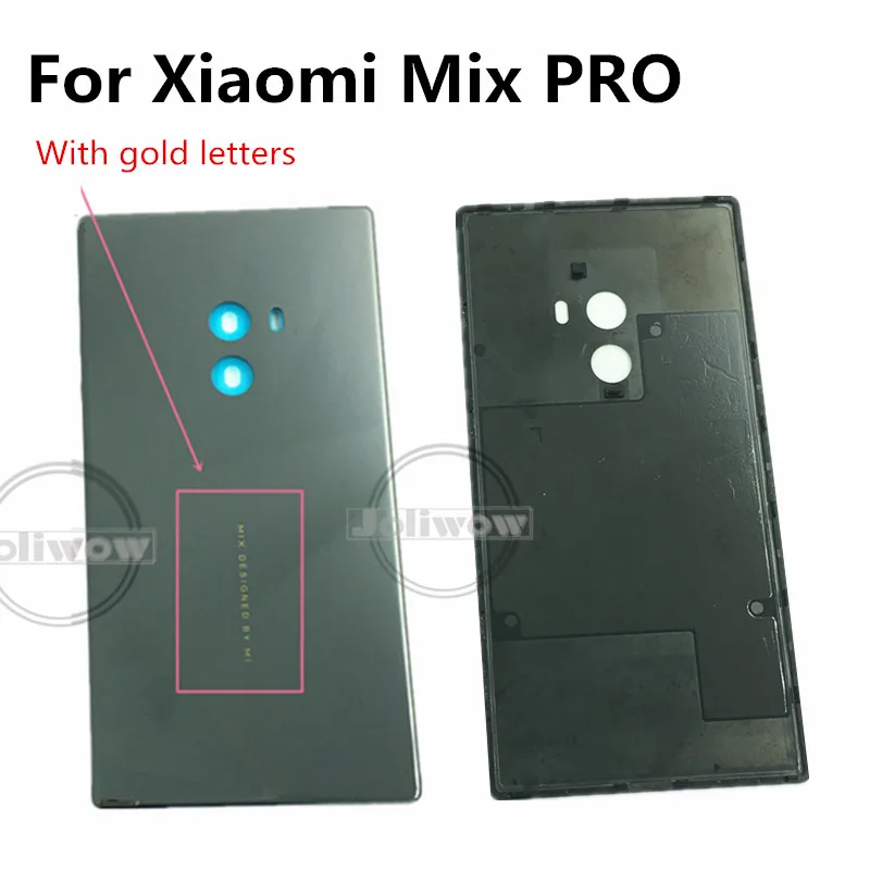 mix PRO Back cover Для xiaomi mi x PRO mi ddle frame 18K версия cera mi c материал для xiaomi mi x PRO крышка аккумулятора корпус задняя крышка чехол - Цвет: mix PRO Back cover