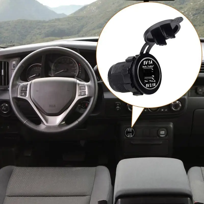 VODOOL универсальное водонепроницаемое автомобильное зарядное устройство DC12V-24V