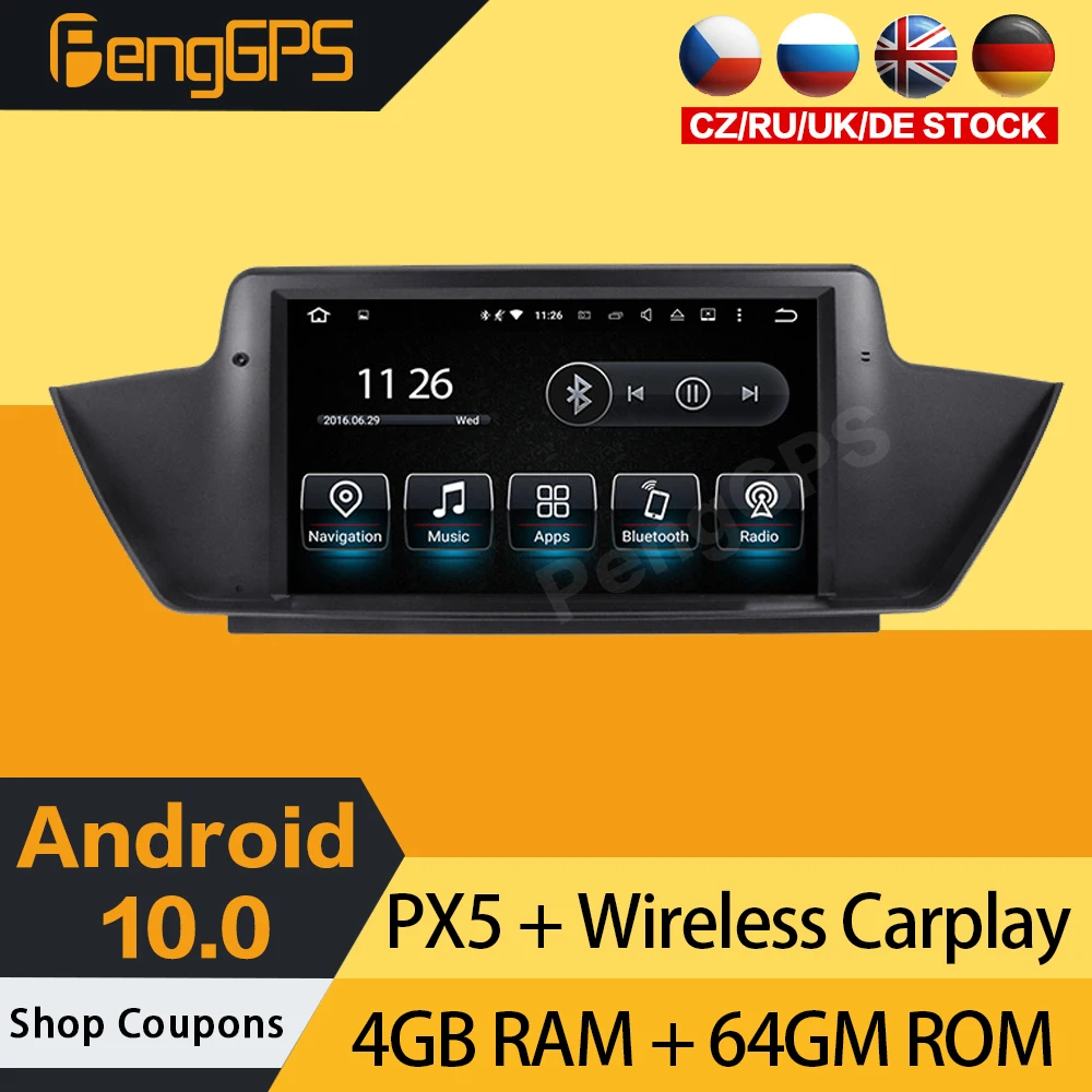 

Автомобильная стерео-система на Android 10,0, 8 дюймов, для BMW X1 E84 2009-2013, радио, мультимедиа, сенсорный экран, GPS-навигация, головное устройство, DVD-плеер для Carplay, Wi-Fi