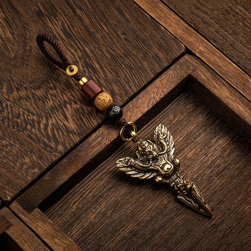 Медный слон Бог пестик фигурки ваджры шнурки подвески тибетский буддизм