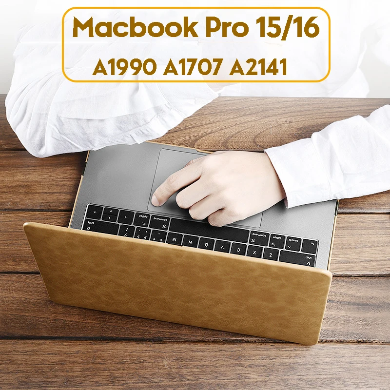 

Чехол из натуральной кожи для MacBook Pro 15 дюймов A1990 A1707, чехол для ноутбука Mac Book Pro 16 A2141