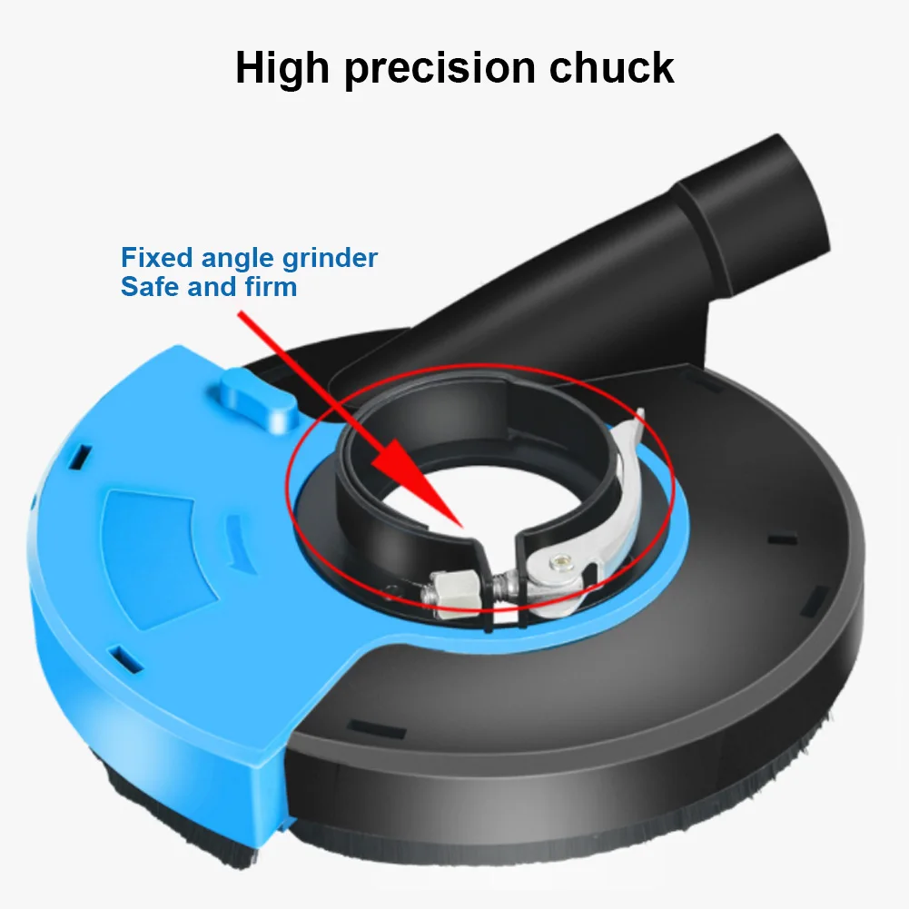 5in кожух пыли синий черный поликарбонатный пластик металлический дробильный