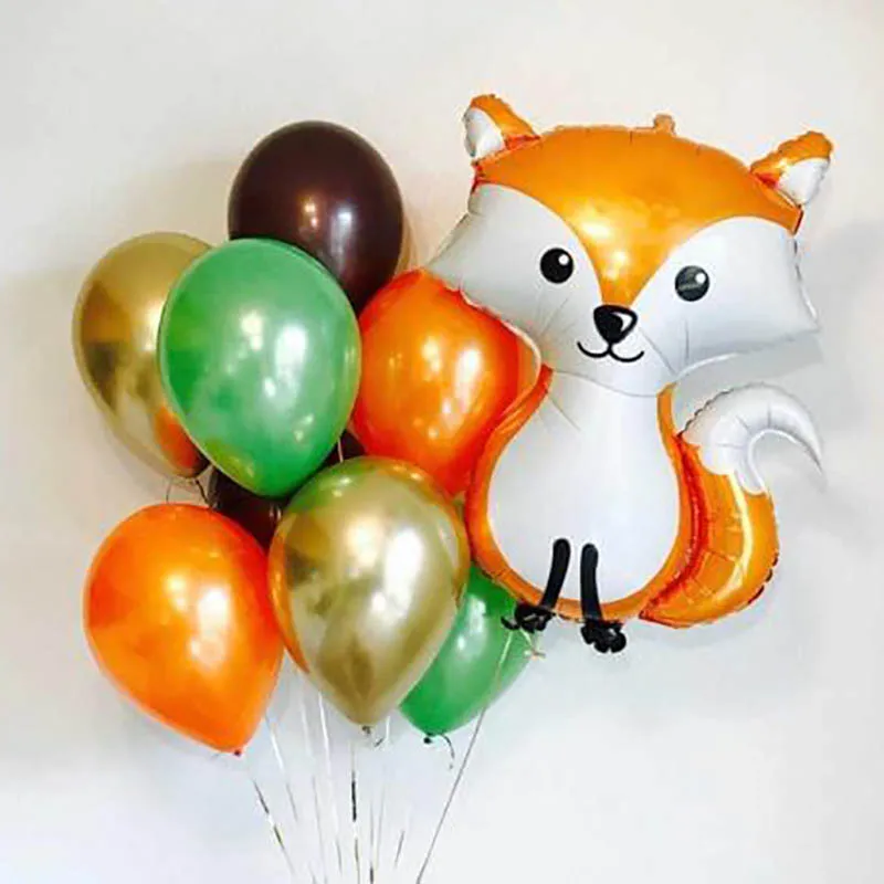 1 комплект фольгированный шар для детей украшение вечевечерние НКИ в джунглях |