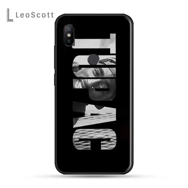 

Rapper 2pac Tupac Phone Case For xiaomi Redmi 5 5A plus 7A 8 note 2 3 4 5 5A 6 7 GO K20 A2